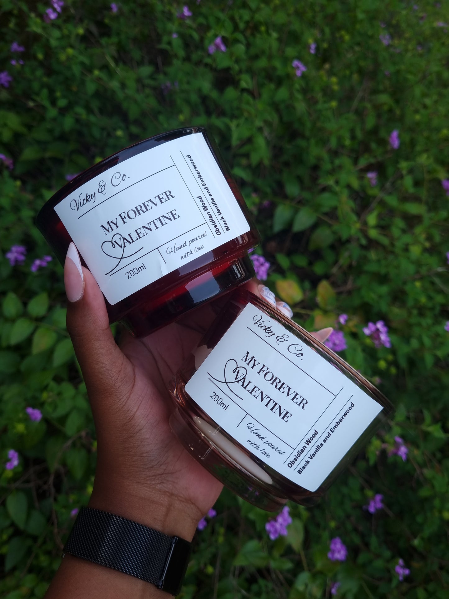 200g Glass Soy Wax Candle