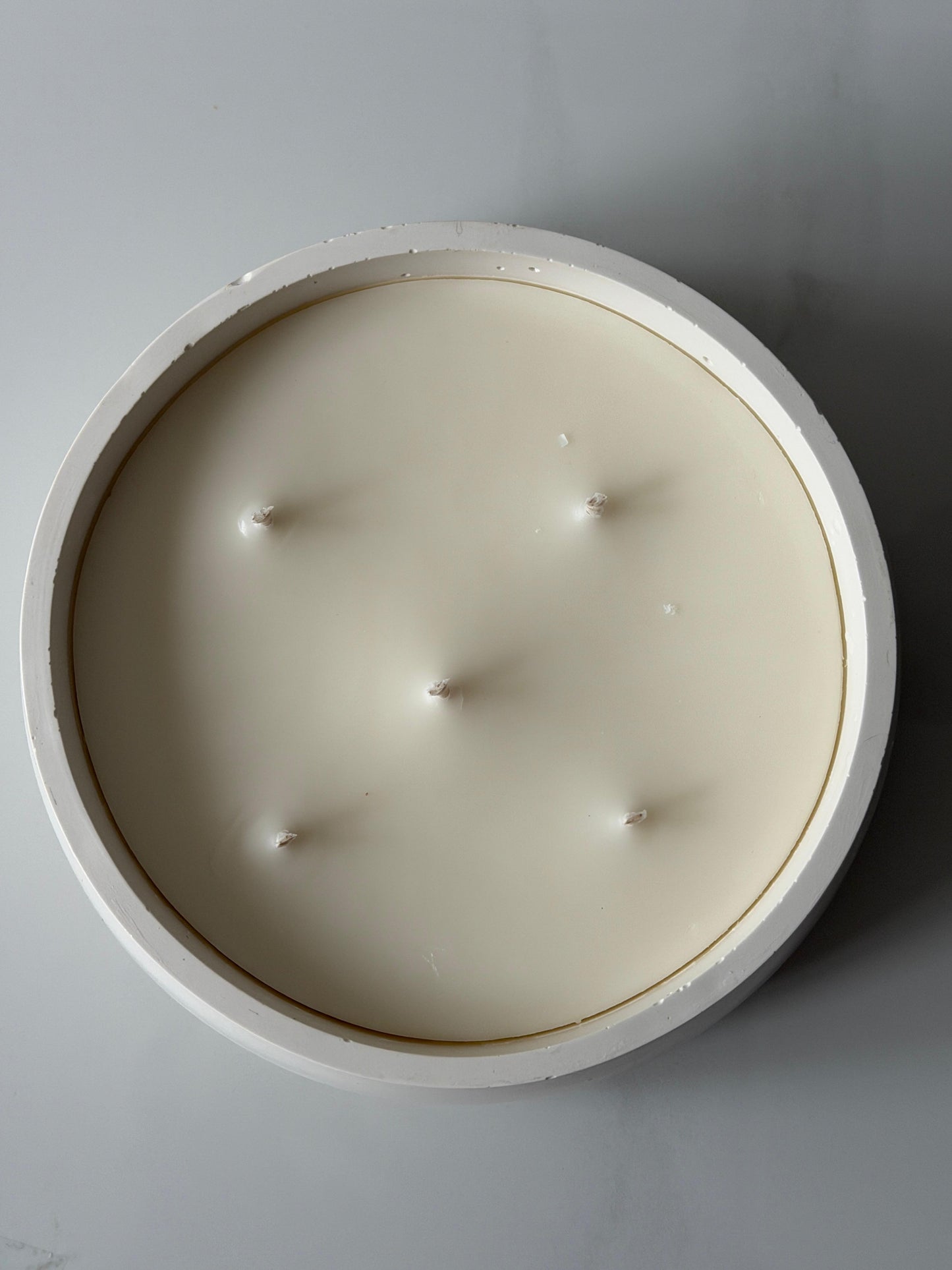 600ml Round Jesmonite Candle