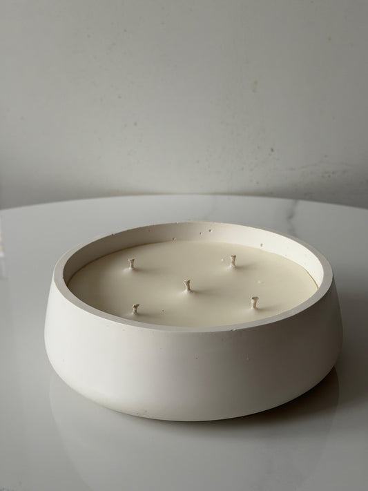600ml Round Jesmonite Candle